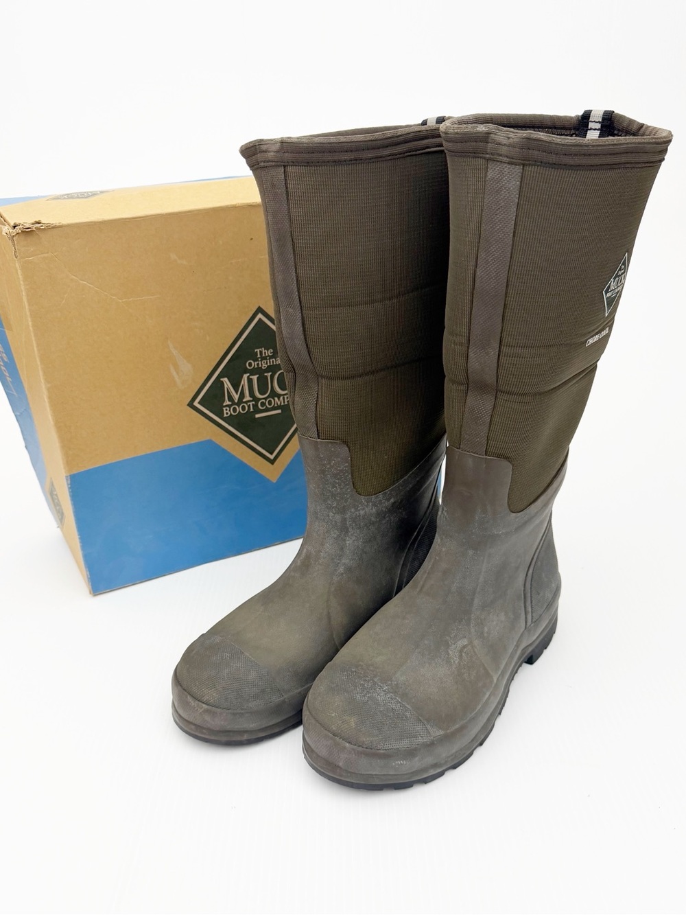 Muck Boot Xpress Cool Chore Mid Waterproof Rubber Work Boots Shoes Unisex